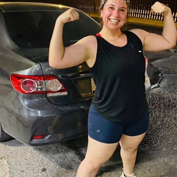 Susana, integrante de CrossGym